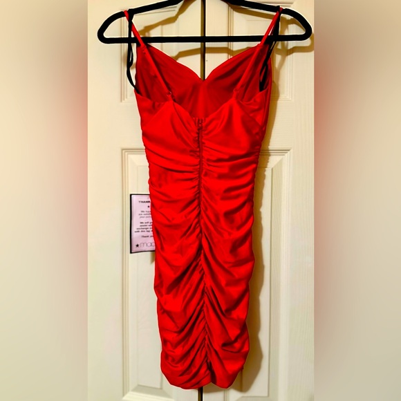 B. Darlin Red Mini Dress - Picture 5 of 7